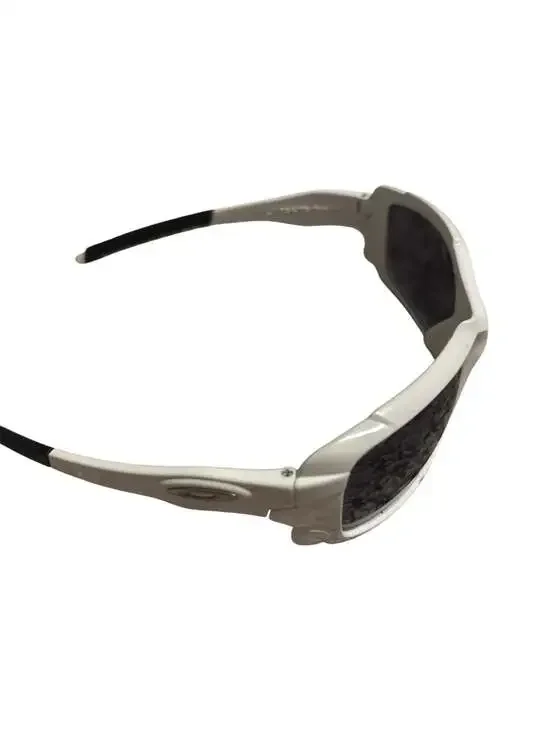 Oakley Fuel Cell White Frame Black Lens Wrap Sunglasses – Authentic – With Case - Picture 2 of 5